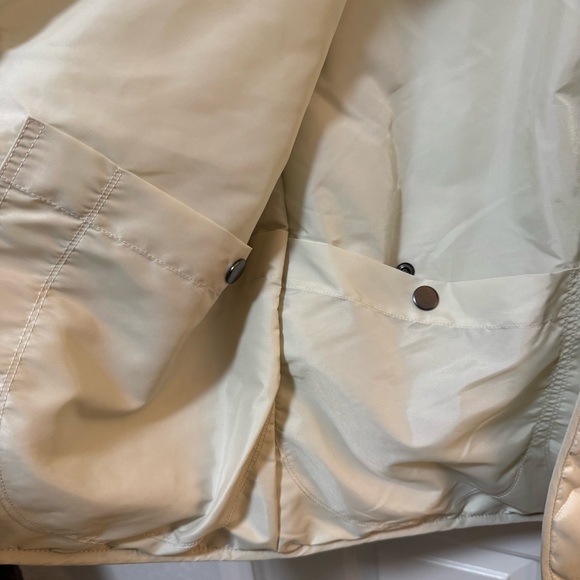 45R 45RPM Beige Nylon Quilted Jacket Size 1 - Picture 10 of 11